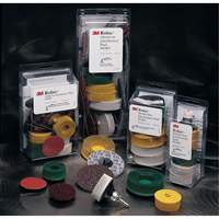 Scotch-Brite™ Roloc™ Bristle Disc Kit, Ceramic, 50, 80, 120 Grit, 2" Dia. NS926 | Brunswick Fyr & Safety