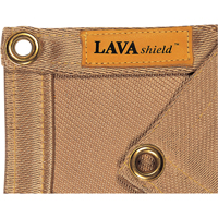 18-Oz. Silica Lavashield Welding Blanket, 3' W x 3' L, Rated Up To 1472°F(800°C) Brunswick Fyr & Safety