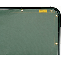 Lavashield Curtain, 68.5" x 68.5", Olive Brunswick Fyr & Safety