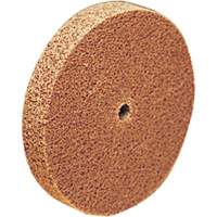 Meule d'abrasion et de polissage unitaris&eacute;e Scotch-Brite, 6" x 1/8", Arbre de 1/2", Grain de Cors&eacute;, Oxyde d'aluminium Brunswick Fyr & Safety