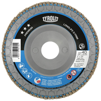 Disque &agrave; lamelles C-Trim robuste, 6" x 7/8", Type 29, Grain 40, Zirconium Brunswick Fyr & Safety