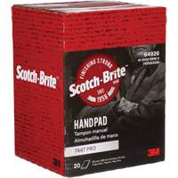 Scotch-Brite 7447 Hand Pads, Aluminum Oxide, 9" x 6", Very Fine Grit Brunswick Fyr & Safety