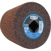 Pro-Line Surface Conditioning Drum, 4" Dia. x 4" W, 3/4" Arbor, Very Fine Grit, Aluminum Oxide Brunswick Fyr & Safety
