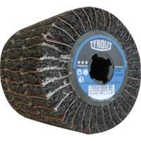 Pro-Line Surface Conditioning Drum, 4" Dia. x 4" W, 3/4" Arbor, 80 Grit, Aluminum Oxide Brunswick Fyr & Safety