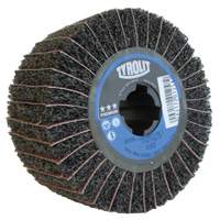 Pro-Line Surface Conditioning Drum, 4" Dia. x 2" W, 3/4" Arbor, 80 Grit, Aluminum Oxide Brunswick Fyr & Safety