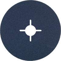 Disque de ponçage en fibre de r&eacute;sine, Zirconium, 36, 5" Dia x 7/8" Arbre Brunswick Fyr & Safety