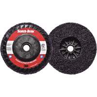 Disque  Clean and Strip  XT Pro Scotch-Brite, 4-1/2" dia., Grain Extra grossier, Carbure de silicium Brunswick Fyr & Safety