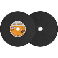Meule pour scie &agrave; tronçonner AllSteel, 14" x 1/8", Arbre de 25/32", Type 1, Oxyde d'aluminium, 5400 Tr/min Brunswick Fyr & Safety