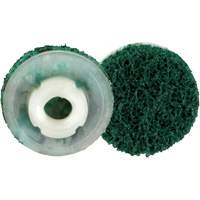 Disque de conditionnement pr&eacute;cis de surface Roloc Scotch-Brite PN-DS, 3/4" dia., Grain Fin, C&eacute;ramique Brunswick Fyr & Safety