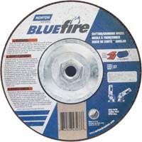 BlueFire Grinding & Cutting Wheel, 7" x 1/8", 5/8"-11 Arbor, Type 27, Zirconia Alumina Brunswick Fyr & Safety