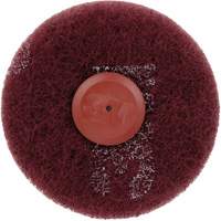 Scotch-Brite Roloc Plus General Purpose Scuffing Wheel, 4" Dia. Brunswick Fyr & Safety