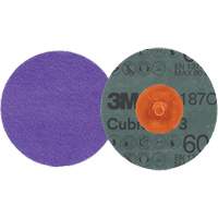Cubitron 3 Roloc Fibre Disc, 2" Dia., 60+ Grit, Ceramic Brunswick Fyr & Safety