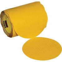 Disque abrasif dor&eacute; en rouleau Stikit 09317, 6" dia., Grain 320, Oxyde d'aluminium Brunswick Fyr & Safety