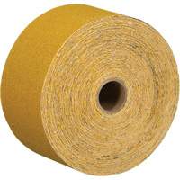 Feuille abrasive dor&eacute;e en rouleau Stikit 02785, Oxyde d'aluminium, 2-3/4" la x 135' lo, Grain 220 Brunswick Fyr & Safety