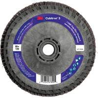 Disque &agrave; lamelles conique 1169F Cubitron 3 &agrave; changement rapide, 4-1/2" x 5/8"-11, Type T29, Grain 80+, C&eacute;ramique Brunswick Fyr & Safety