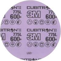 Cubitron II Hookit Film Disc, 5" Dia., 600+ Grit, Ceramic, 3 mil Brunswick Fyr & Safety