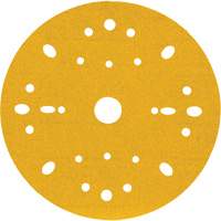 Disque abrasif dor&eacute; Hookit, dia 6", Grain 180, Oxyde d'aluminium, Poids C Brunswick Fyr & Safety