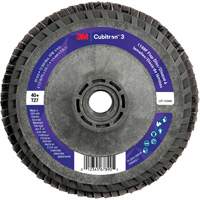 Cubitron 3 Flap Disc 1169F, 4-1/2" x 5/8"-11, Type T27, 40+ Grit, Ceramic Brunswick Fyr & Safety