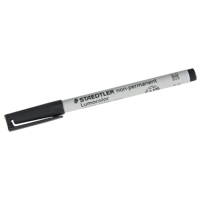 Lumocolor<sup>®</sup> Non Permanent Medium Tip Black Marker OB406 | Brunswick Fyr & Safety
