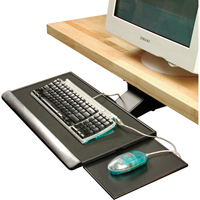 Heavy-Duty Articulating Keyboard Trays With Mouse Platform OB539 | Brunswick Fyr & Safety