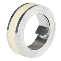 Embossing Aluminum Tape, 12.7 mm x 16', Aluminum OB688 | Brunswick Fyr & Safety