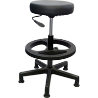 900 Series Task Stool, Stationary, Adjustable Height, 250 lbs. Capacity Brunswick Fyr & Safety