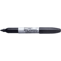 Permanent Markers - Super, Black, Fine Tip Brunswick Fyr & Safety