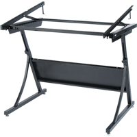 PlanMaster Height-Adjustable Drafting Table, 43" W x 29-1/2" - 37-1/2" H, Black OK005 | Brunswick Fyr & Safety