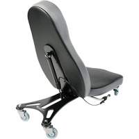 Flex 2™ Ergonomic Chair, Mobile, Adjustable, 30", Vinyl Seat, Black OP241 | Brunswick Fyr & Safety