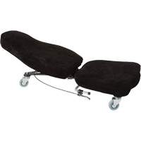 Flex 2™ Ergonomic Welding Chair, Mobile, Adjustable, 30", Fabric Seat, Black/Grey OP274 | Brunswick Fyr & Safety
