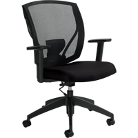 Task Chairs, Fabric, Black, 300 lbs. Capacity Brunswick Fyr & Safety