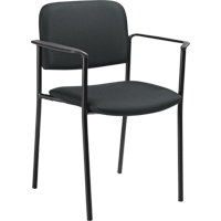 Stacking Chairs, Fabric, 32" High, 300 lbs. Capacity, Charcoal OP318 | Brunswick Fyr & Safety