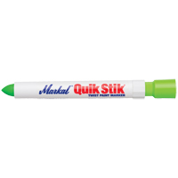 Quik Stik<sup>®</sup> Paint Marker, Solid Stick, Fluorescent Green OP544 | Brunswick Fyr & Safety