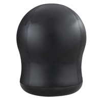 Zenergy™ Swivel Ball Chair, Vinyl, Black, 250 lbs. Capacity OP699 | Brunswick Fyr & Safety