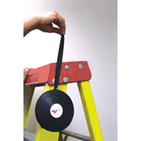 QWIK Fastener Ties, Hook & Loop, 25 yds x 3/4", Self-Grip, Black Brunswick Fyr & Safety