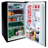 Compact Refrigerator, 33-2/5" H x 18-19/20" W x 22-4/5" D, 4 cu. ft. Capacity OP816 | Brunswick Fyr & Safety