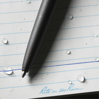 All-Weather Metal Pen, Blue, 0.8 mm, Retractable OQ371 | Brunswick Fyr & Safety