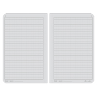 Bound Book, Hard Cover, Black, 160 Pages, 4-5/8" W x 7-1/4" L Brunswick Fyr & Safety