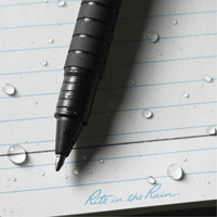 All-Weather Durable Pen, Black, 0.8 mm, Retractable OQ434 | Brunswick Fyr & Safety