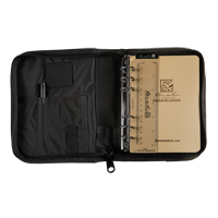 Field Planner Starter Kit, Soft Cover, Black, 0 Pages, 4-5/8" W x 7" L OQ444 | Brunswick Fyr & Safety
