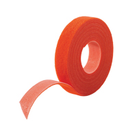 Ruban pour gestion des c&acirc;bles One-Wrap, Boucle et crochet, 25 vg x 5/8", Auto-aggripant, Orange Brunswick Fyr & Safety