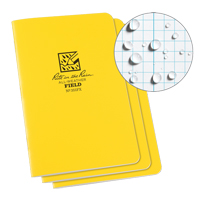 Notebook, Soft Cover, Yellow, 48 Pages, 4-5/8" W x 7" L OQ547 | Brunswick Fyr & Safety