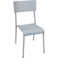 Chaises empilables Ventura, Polypropyl&egrave;ne, Hauteur 36", Capacit&eacute; 300 lb, Gris Brunswick Fyr & Safety