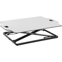 Goya™ Sit-Stand Workstation, Desktop Unit, 20" H x 31" W x 21-1/2" D, White OQ764 | Brunswick Fyr & Safety