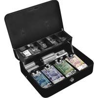 Tiered-Tray Deluxe Cash Box OQ771 | Brunswick Fyr & Safety