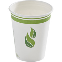 Bare<sup>®</sup> Compostable Hot Cups, Paper, 8 oz., Multi-Colour OQ931 | Brunswick Fyr & Safety