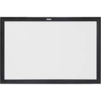 Black MDF Frame Whiteboard, Dry-Erase/Magnetic, 36" W x 24" H OR131 | Brunswick Fyr & Safety