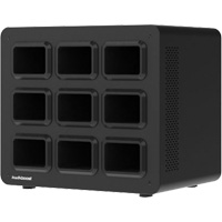 Base de poste de recharge KwikBoost EdgePower pour 9 batteries Brunswick Fyr & Safety