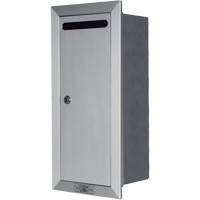 Recessed Collection Box, Wall -Mounted, 16-3/16" x 6-3/8", Aluminum OR343 | Brunswick Fyr & Safety