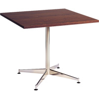 Cafeteria Table, 36" L x 36" W x 29-1/2" H, Laminate, Brown OR435 | Brunswick Fyr & Safety